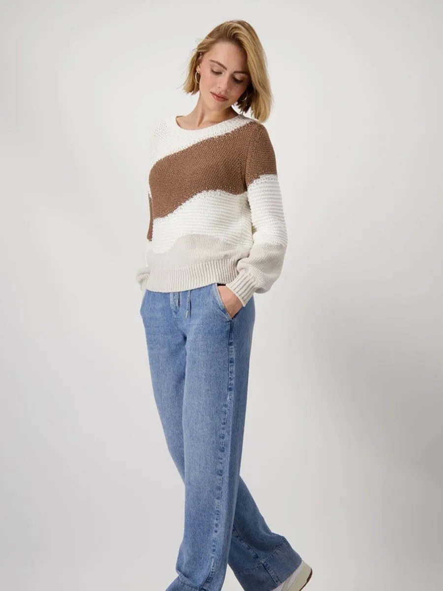 [409466] WAVE SWEATER