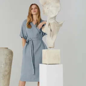 Allure Linen Vine Dress