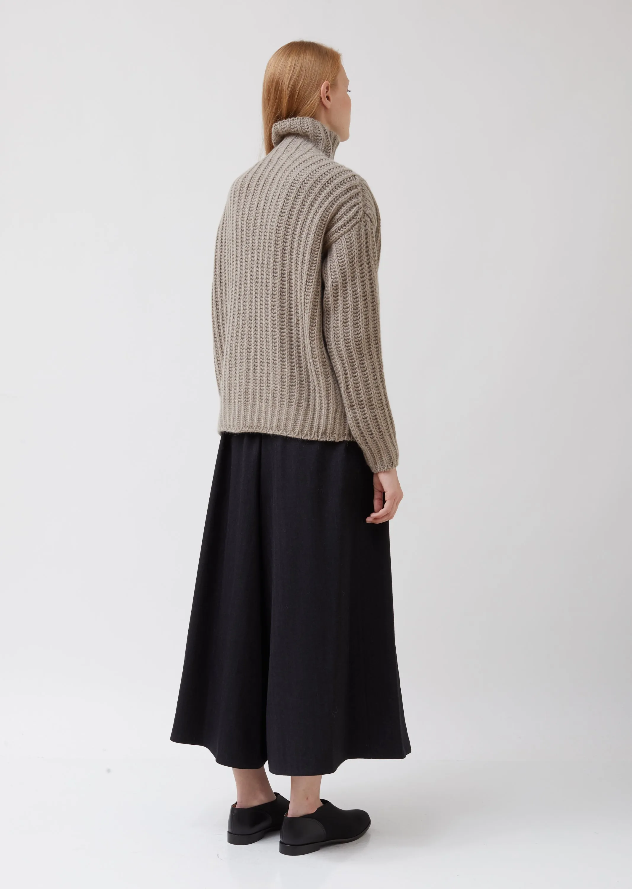 Alpaca Cardigan with Zip