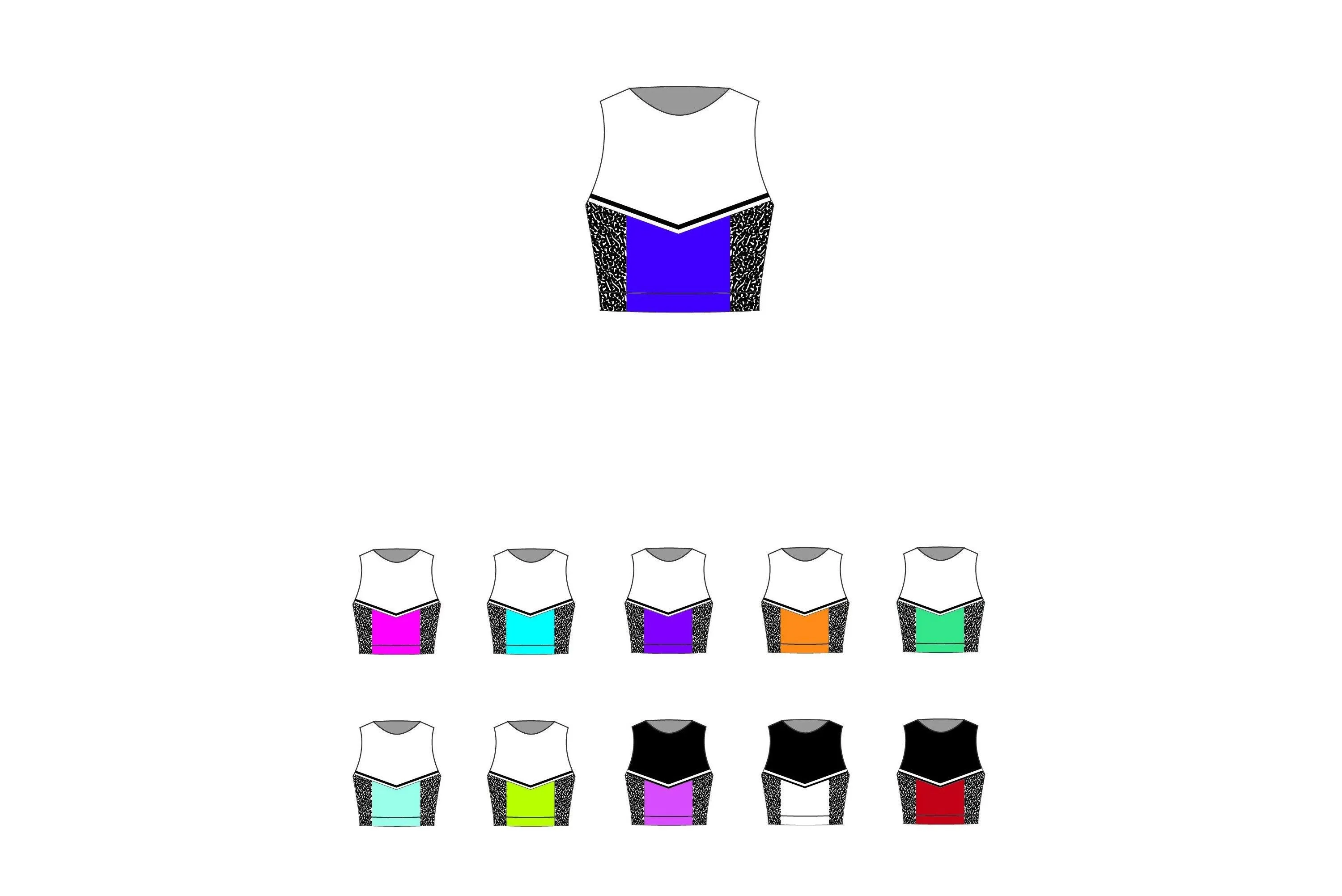 Cheer Sleeveless Crop