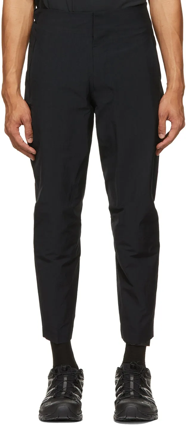 Descente Allterrain Black Layered Gaiter Relaxed Fit Trousers