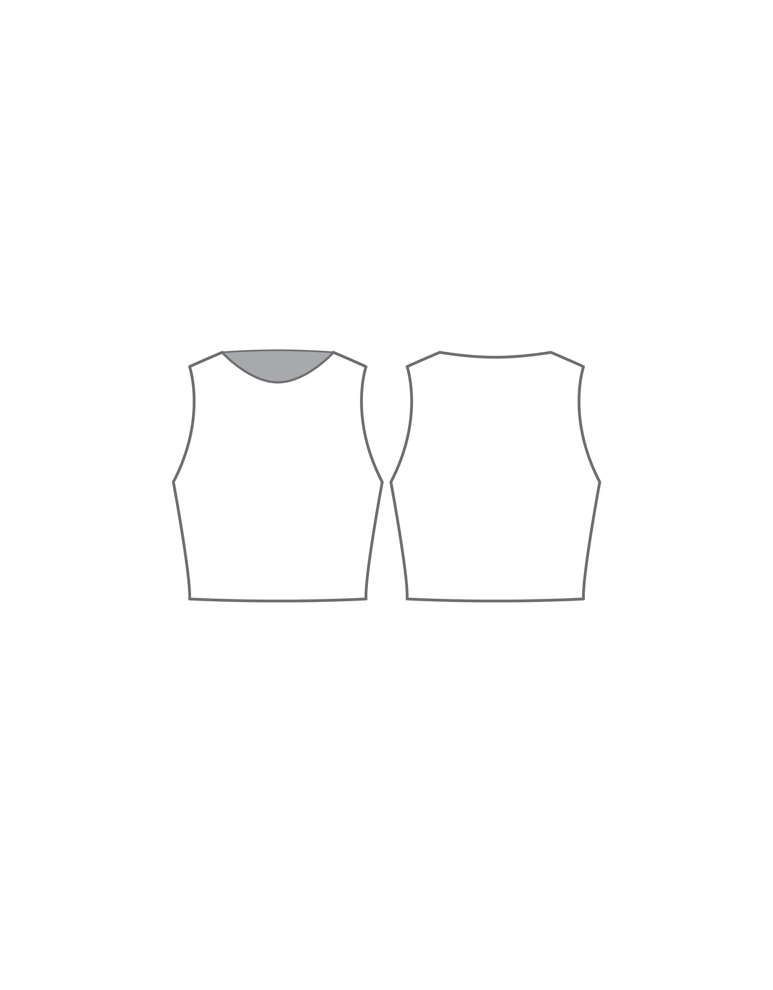 Fireworks Sleeveless Crop