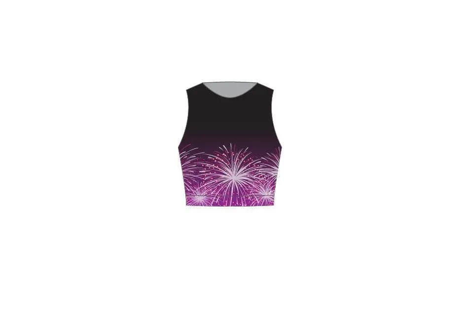 Fireworks Sleeveless Crop