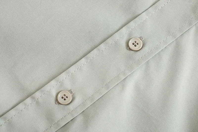 GATHERED ASYMMETRIC SHIRT