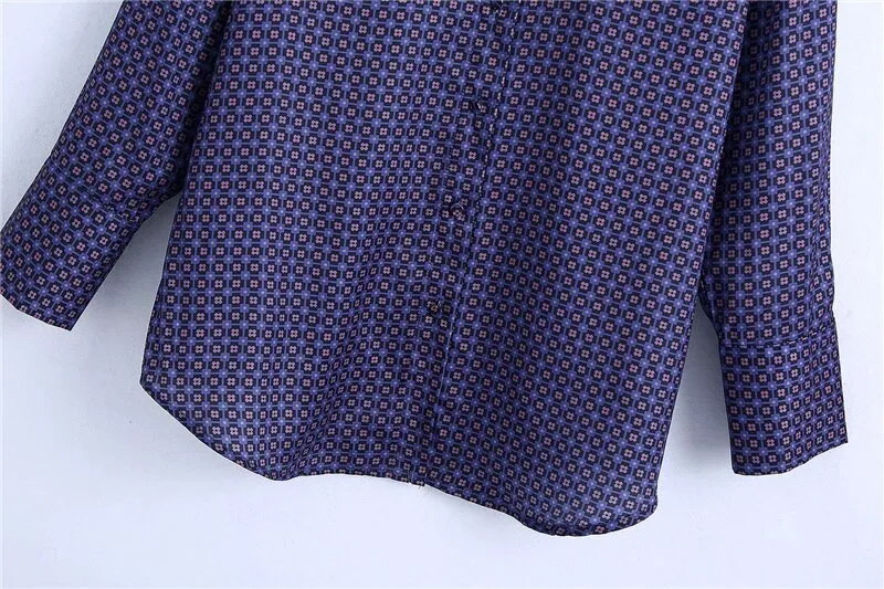 GEOMETRIC PRINT SHIRT