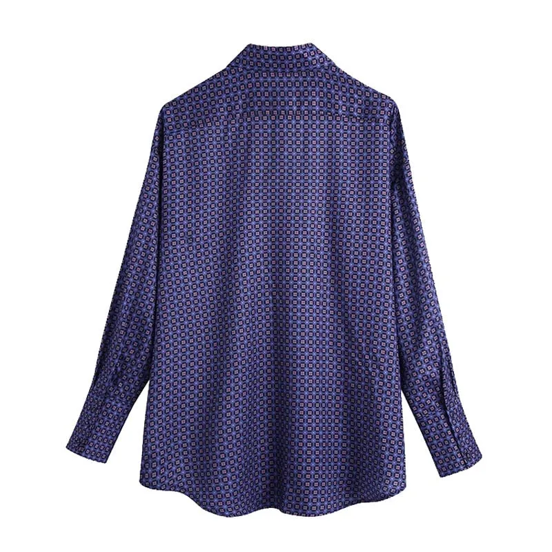 GEOMETRIC PRINT SHIRT