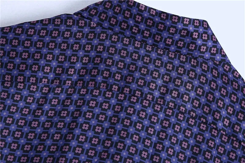 GEOMETRIC PRINT SHIRT