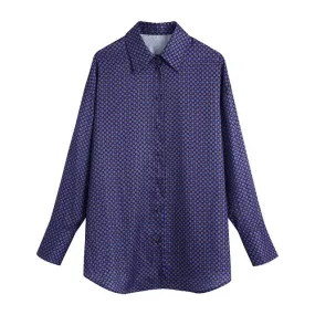 GEOMETRIC PRINT SHIRT