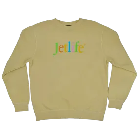 JET LIFE "BORN TO MAC" SWEATER [SQUASH]