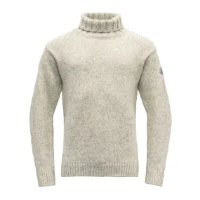 NANSEN SWEATER HIGH NECK GREY MELANGE