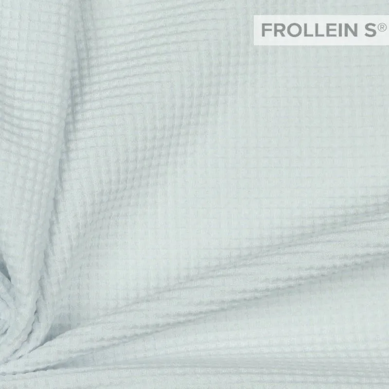 Organic Waffle Knit Jersey - White