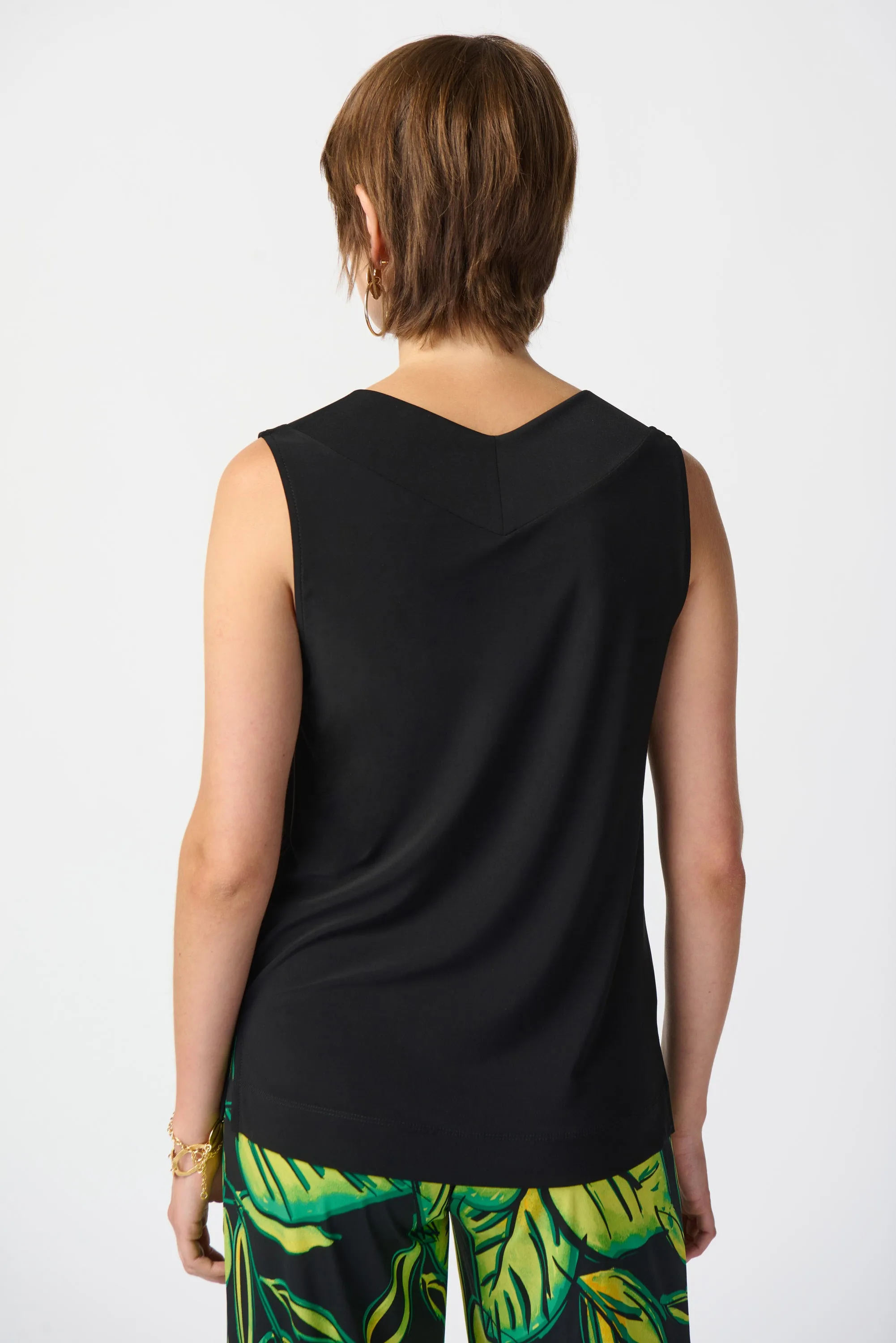 Silky Knit Sleeveless Top