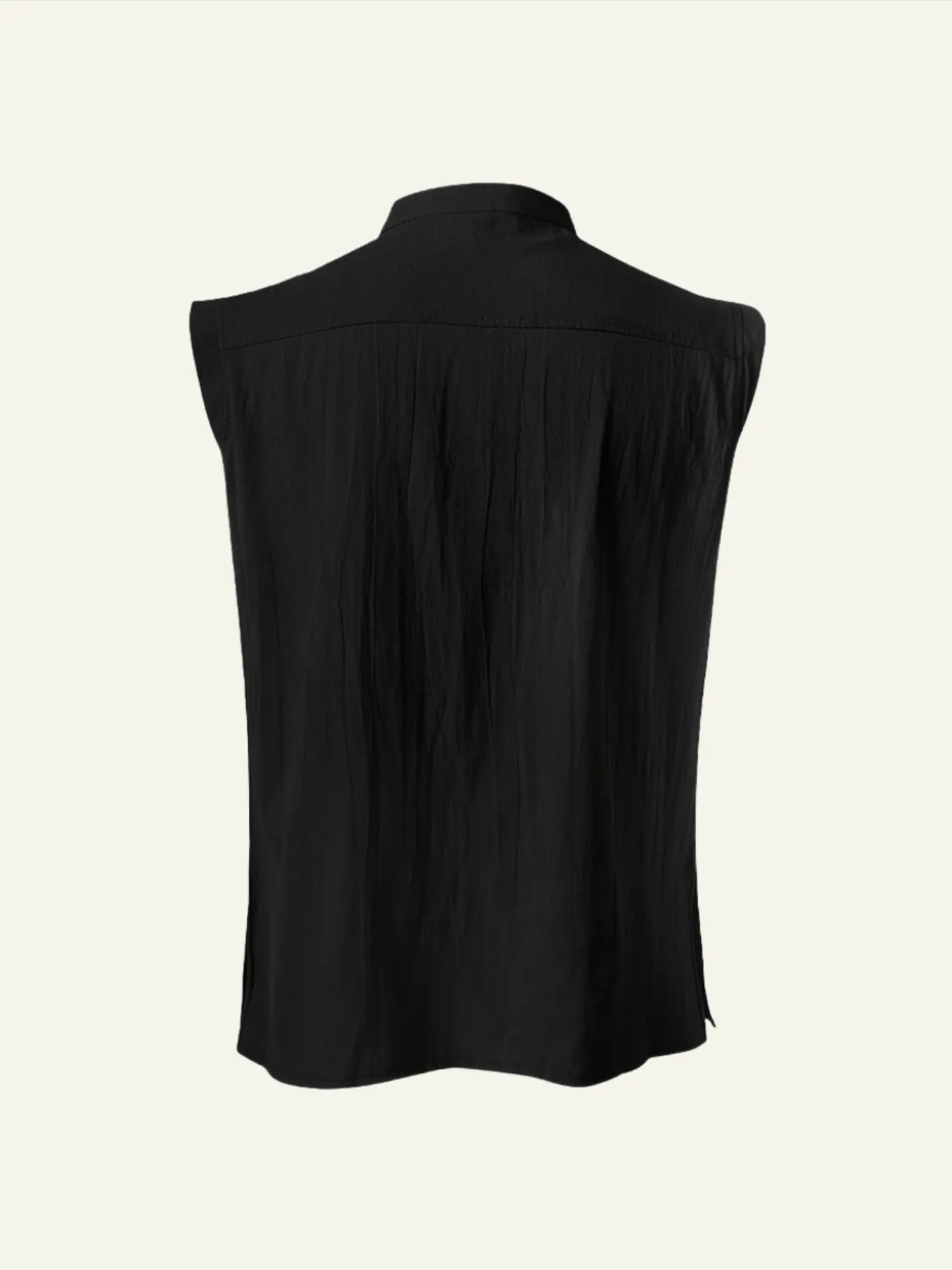 Sleeveless Bohemian Shirt