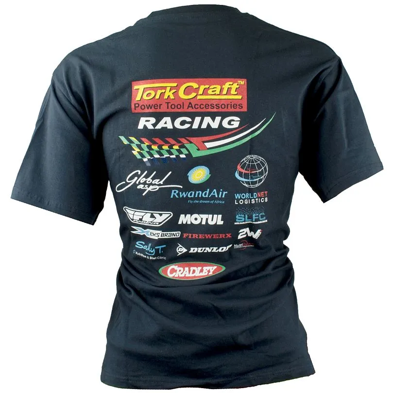 TORK CRAFT TORK CRAFT RACING T-SHIRT NAVY BLUE XL TC00173