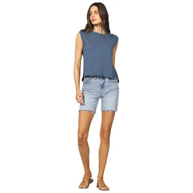 Women's Dear John Charli Blue Top DKN2148D9SMW