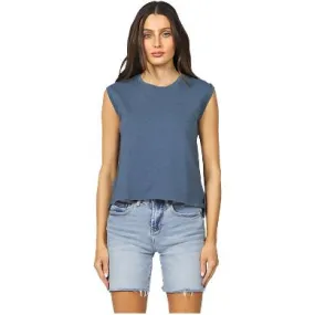 Women's Dear John Charli Blue Top DKN2148D9SMW