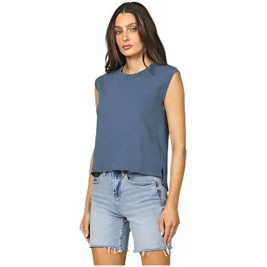 Women's Dear John Charli Blue Top DKN2148D9SMW